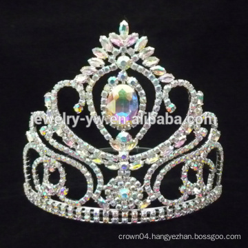 Free shipping wedding bride tiara crown pageant